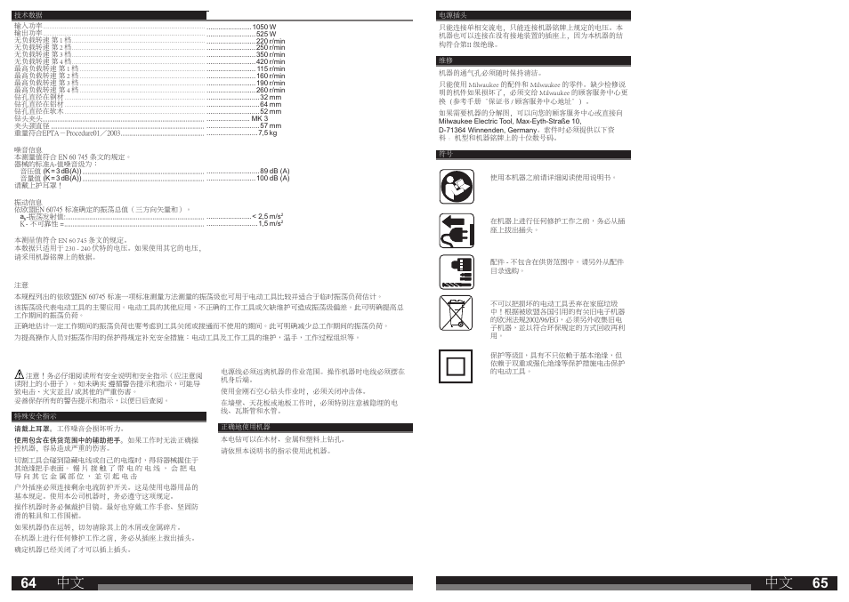 Milwaukee B4-32 User Manual | Page 33 / 35