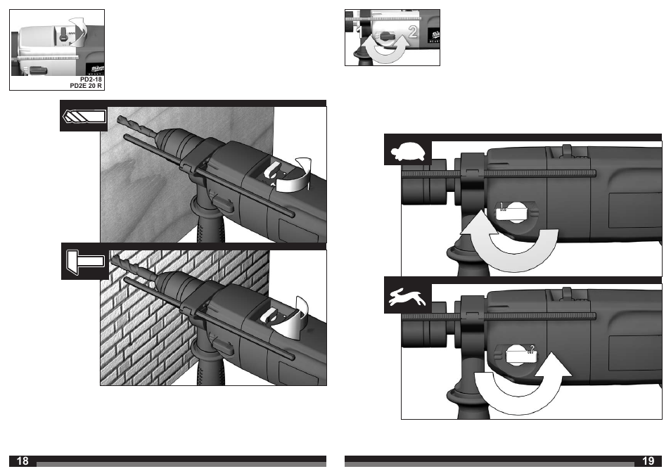 Milwaukee HD2E 13 R User Manual | Page 10 / 39