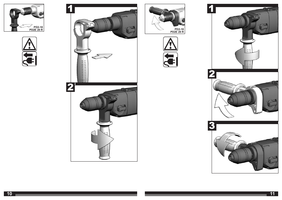 Milwaukee HD2E 13 R User Manual | Page 6 / 39