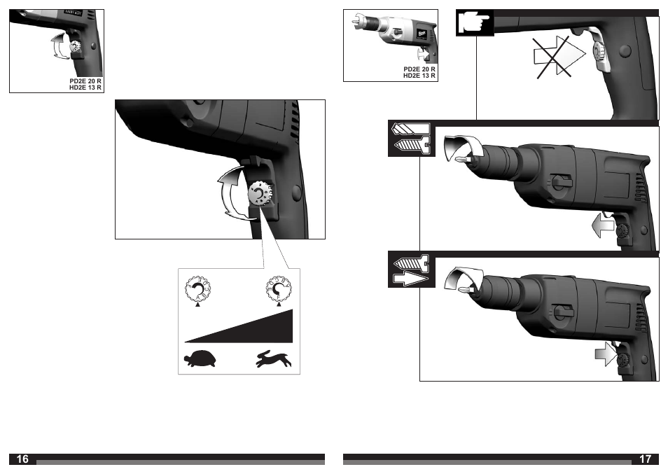 Milwaukee HD2E 13 R User Manual | Page 9 / 39