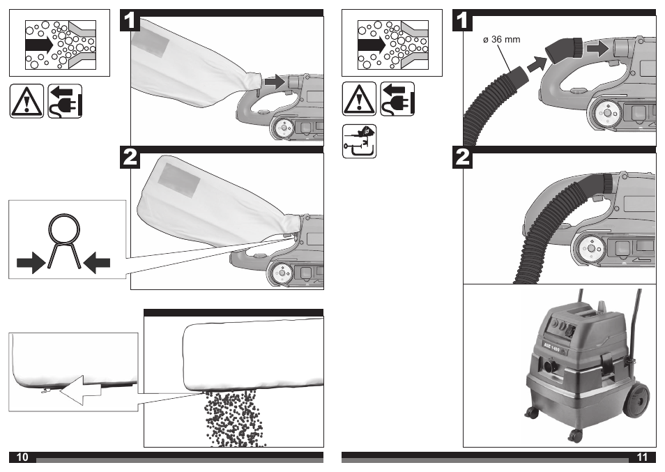 Milwaukee BS 100 LE User Manual | Page 6 / 35