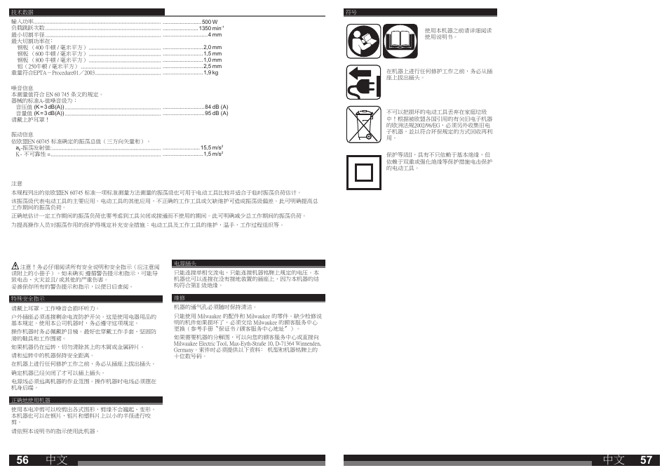 Milwaukee N2 User Manual | Page 29 / 31