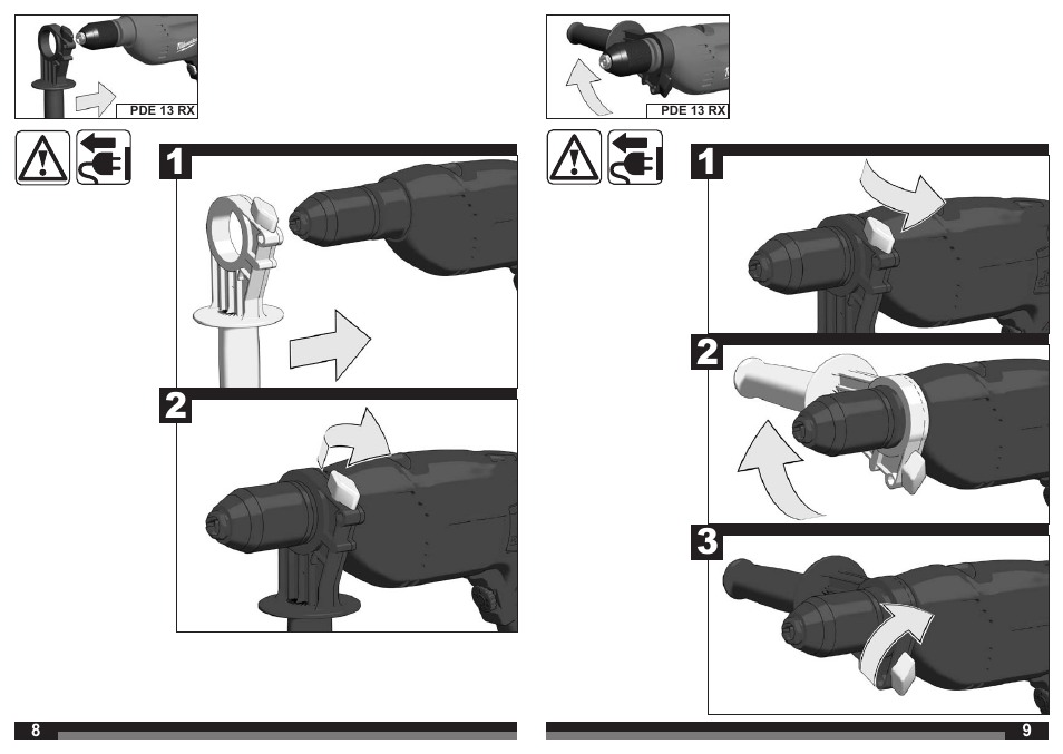 Milwaukee DE 10 RX User Manual | Page 5 / 37