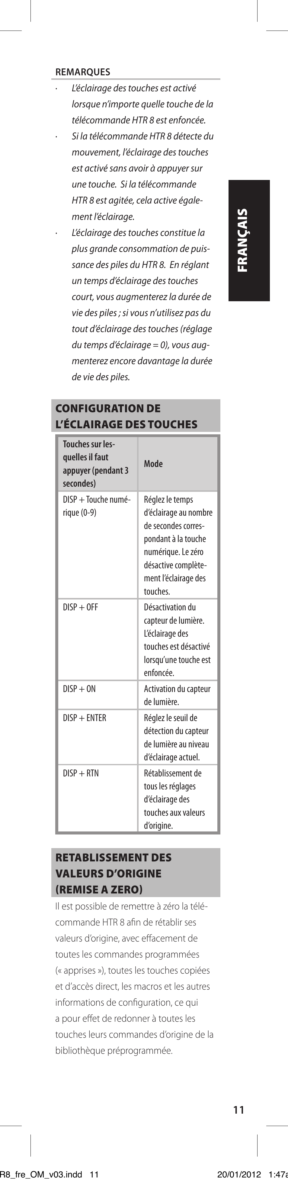 NAD HTR 8 User Manual | Page 23 / 118