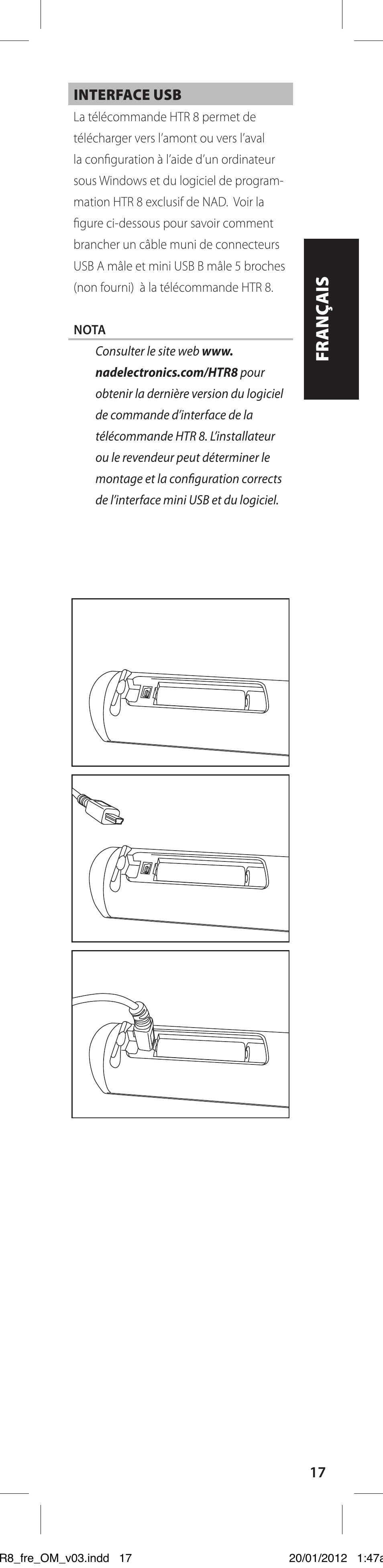 NAD HTR 8 User Manual | Page 29 / 118