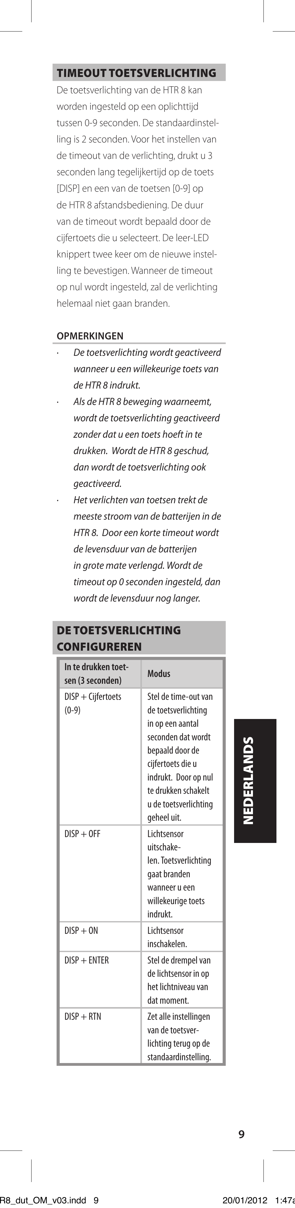 NAD HTR 8 User Manual | Page 83 / 118