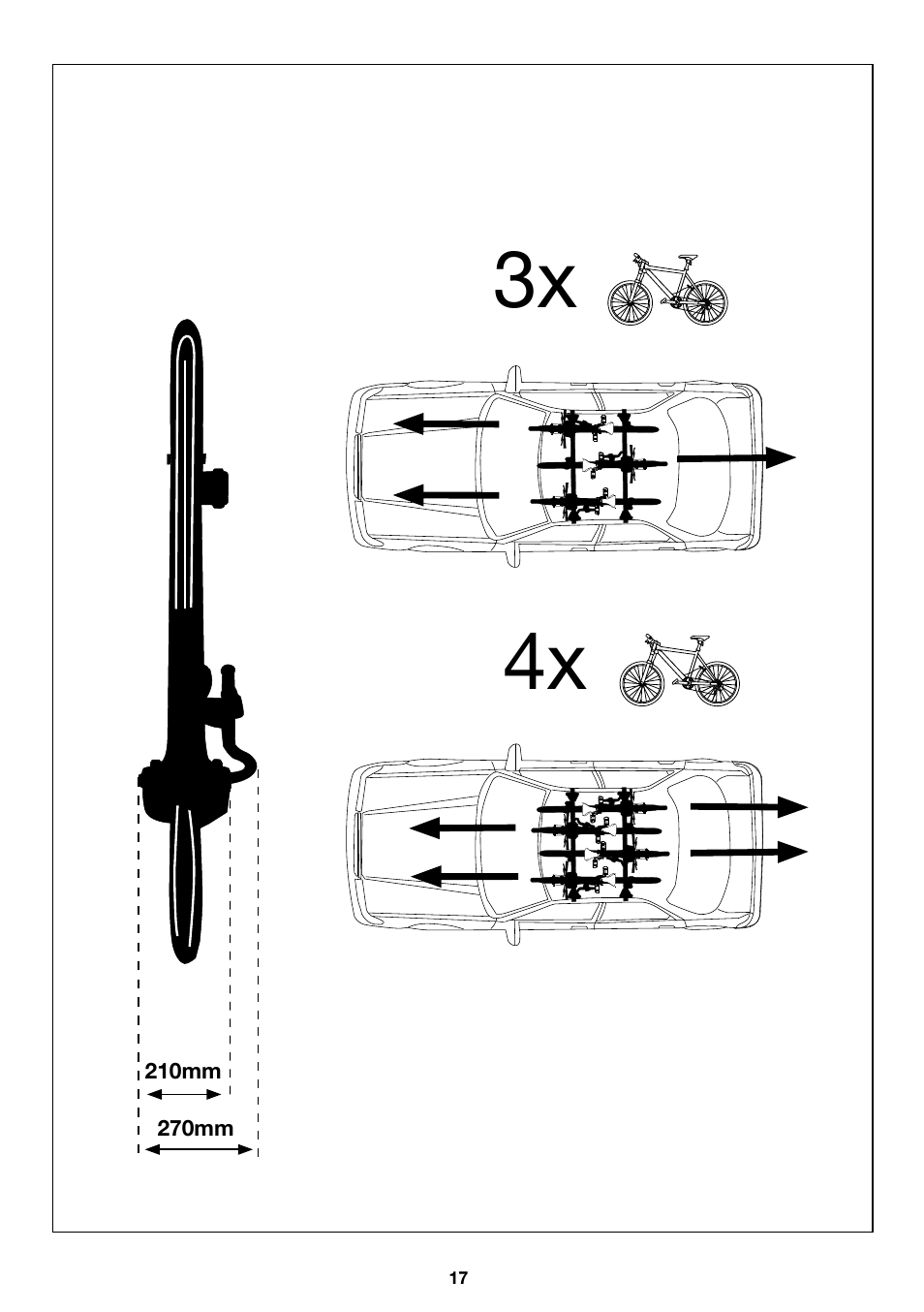 4x 3x | SsangYong Mont Blanc Barracuda 2in1 User Manual | Page 17 / 20