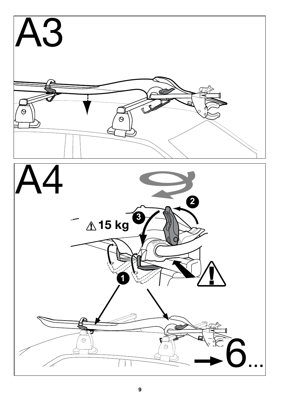 A3 a4 | SsangYong Mont Blanc Barracuda 2in1 User Manual | Page 9 / 20