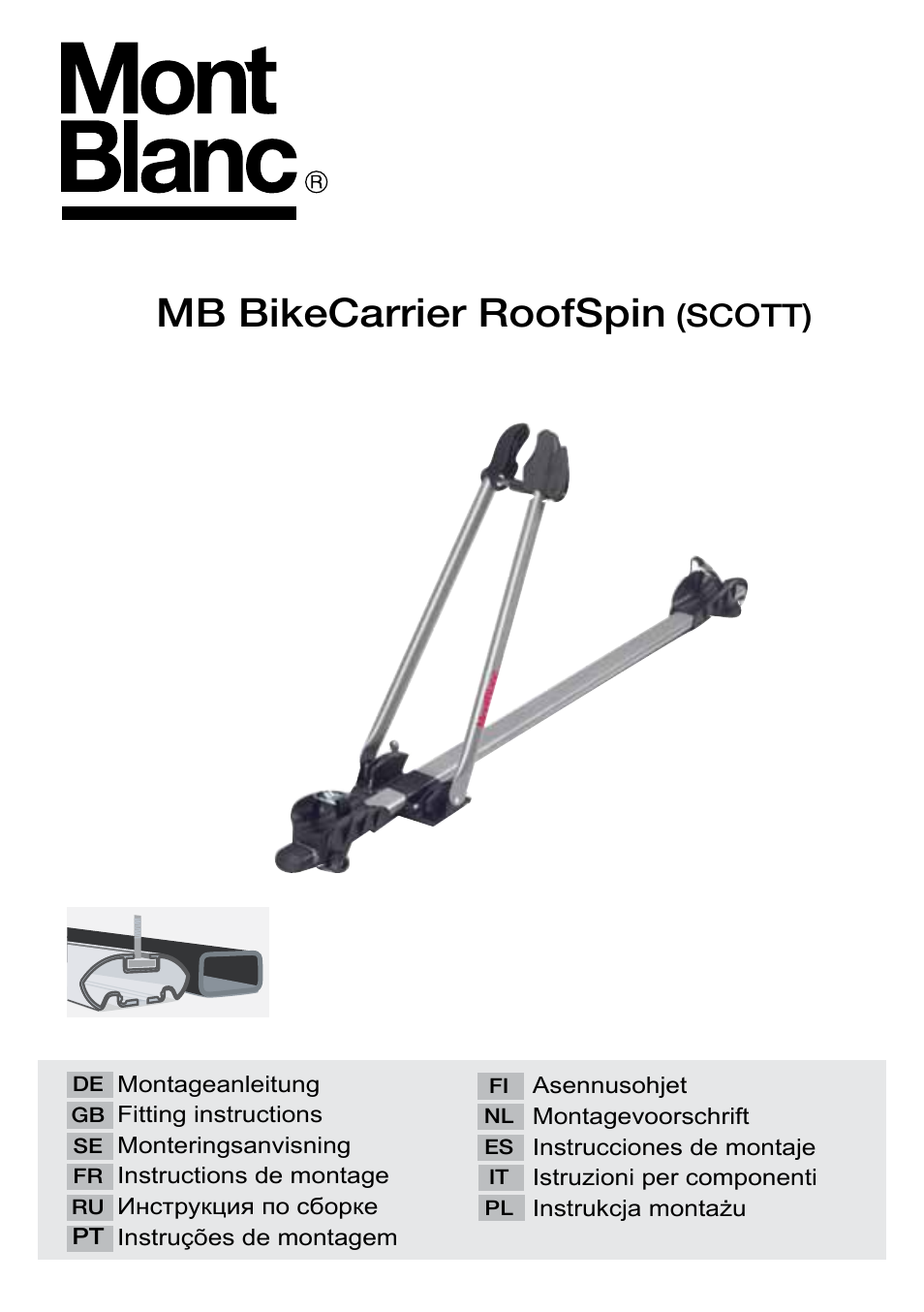 SsangYong Mont Blanc Scott User Manual | 12 pages