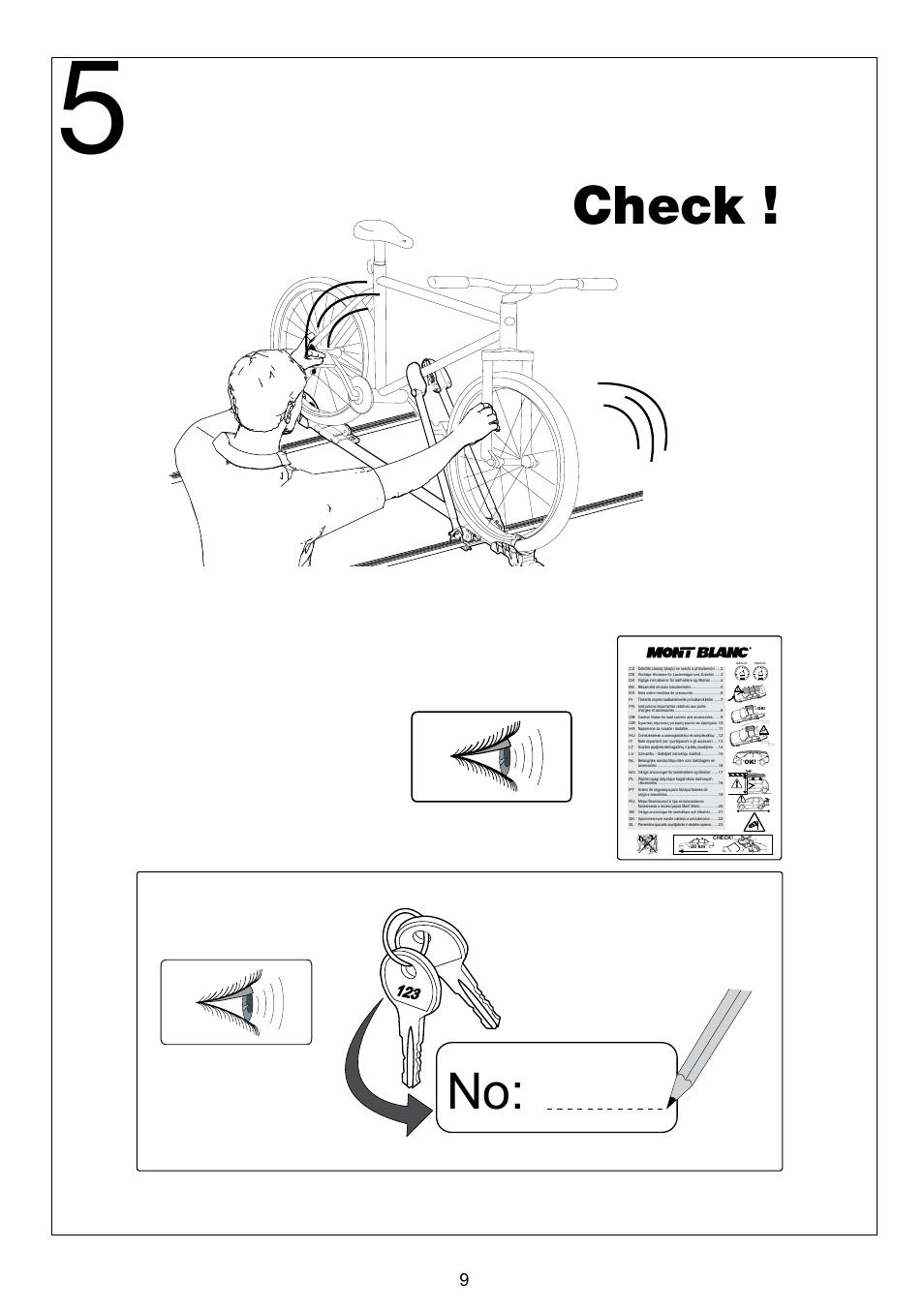 Check, Km/h | SsangYong Mont Blanc Scott User Manual | Page 9 / 12