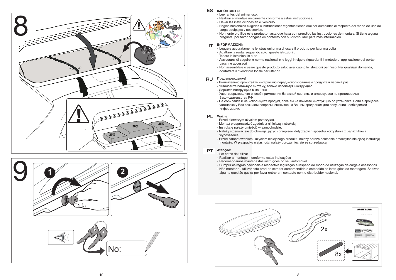 SsangYong Mont Blanc Triton 450 User Manual | Page 3 / 6