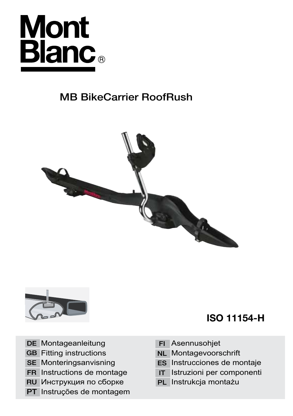 SsangYong Mont Blanc Barracuda_left User Manual | 20 pages