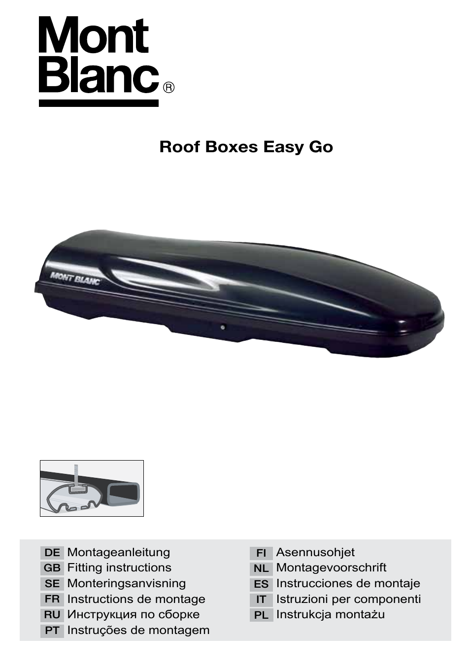 SsangYong Mont Blanc Triton 350 User Manual | 12 pages