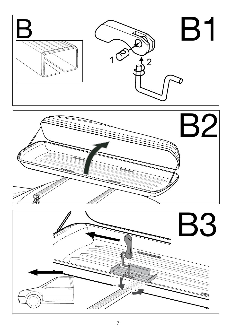 B1 b2 b3 | SsangYong Mont Blanc Triton 350 User Manual | Page 7 / 12