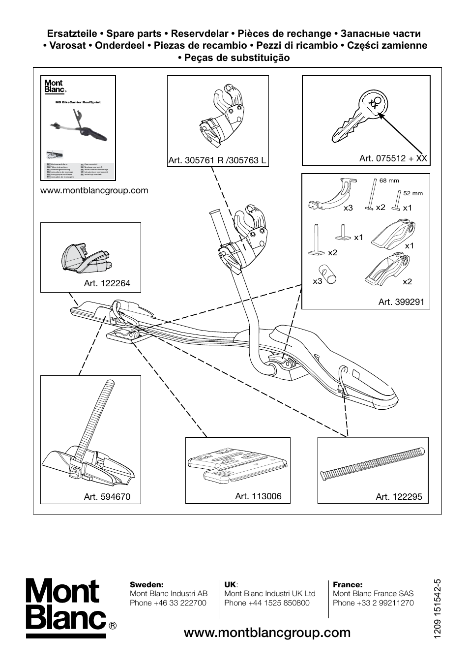 SsangYong Mont Blanc Discovery_left User Manual | Page 20 / 20