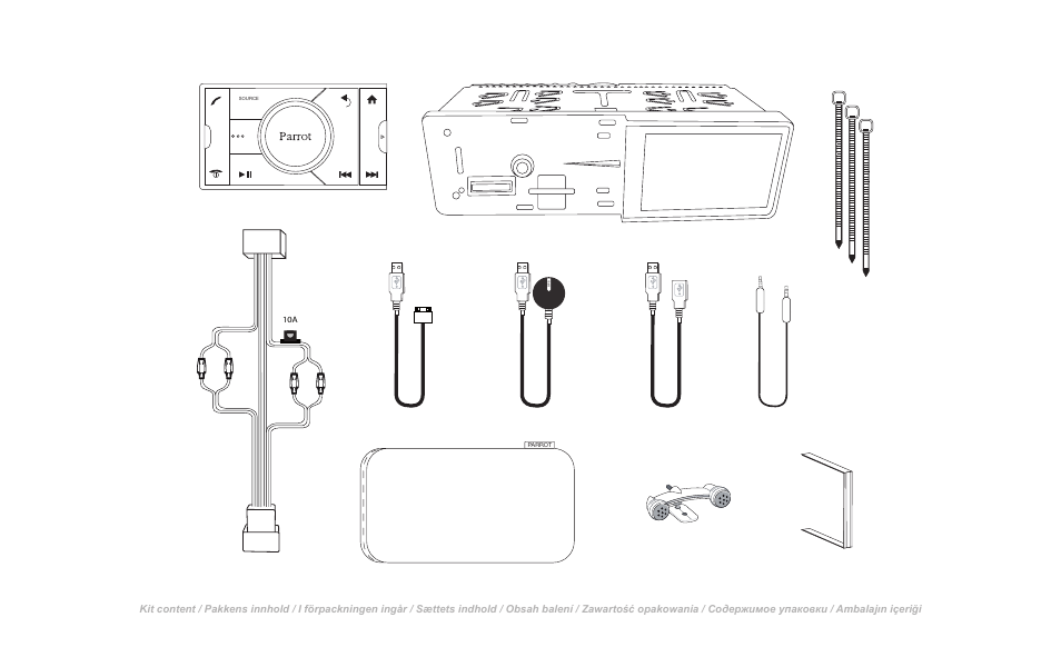 Parrot ASTEROID Classic User Manual | Page 4 / 80