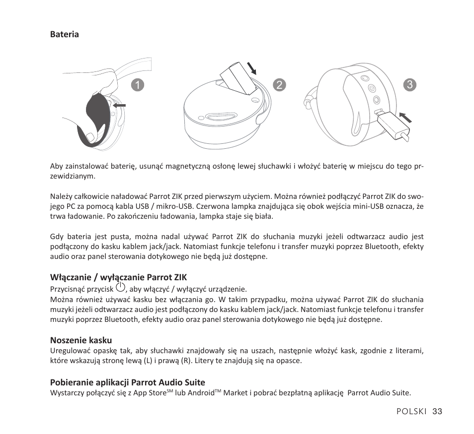 Parrot Zik User Manual | Page 33 / 104