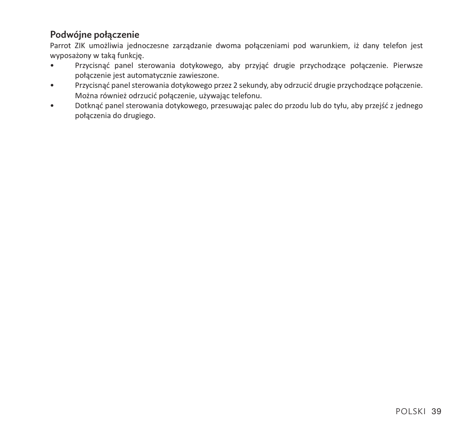 Parrot Zik User Manual | Page 39 / 104