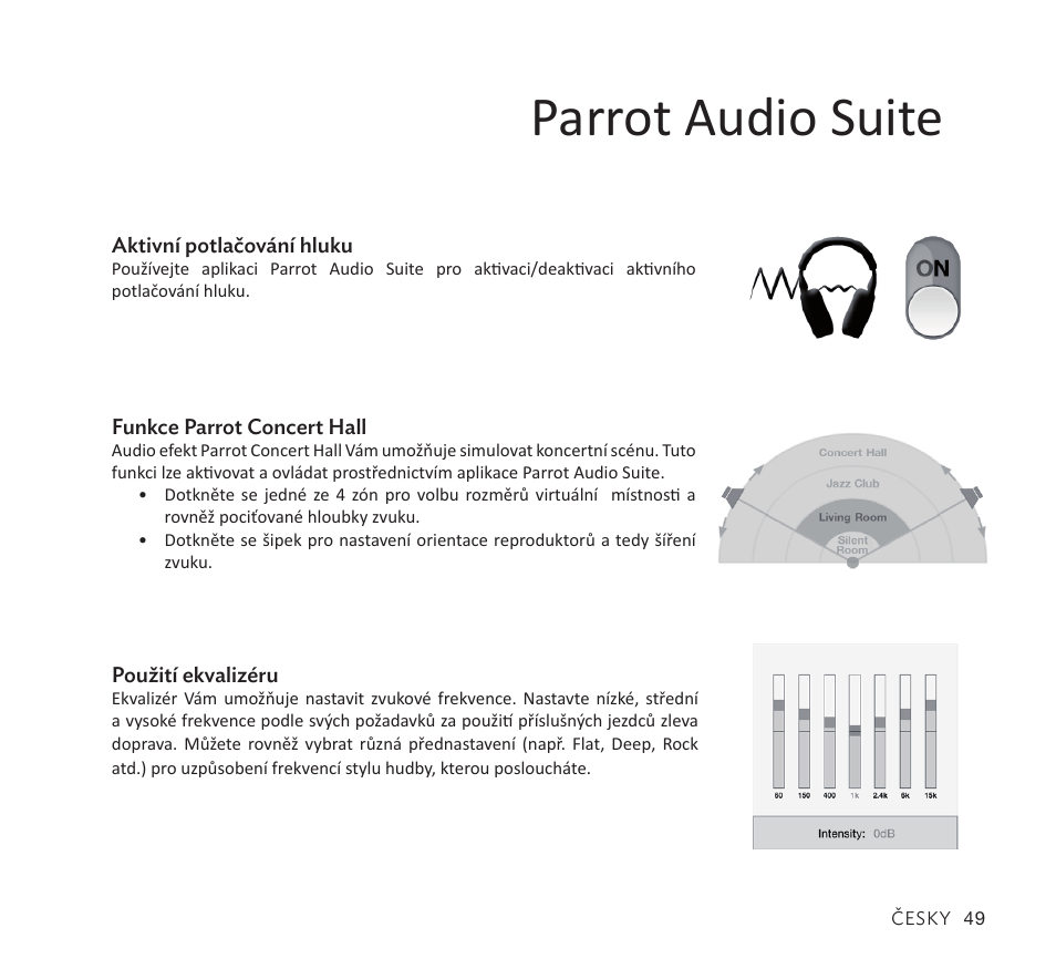 Parrot audio suite | Parrot Zik User Manual | Page 49 / 104