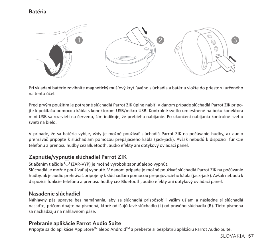 Parrot Zik User Manual | Page 57 / 104