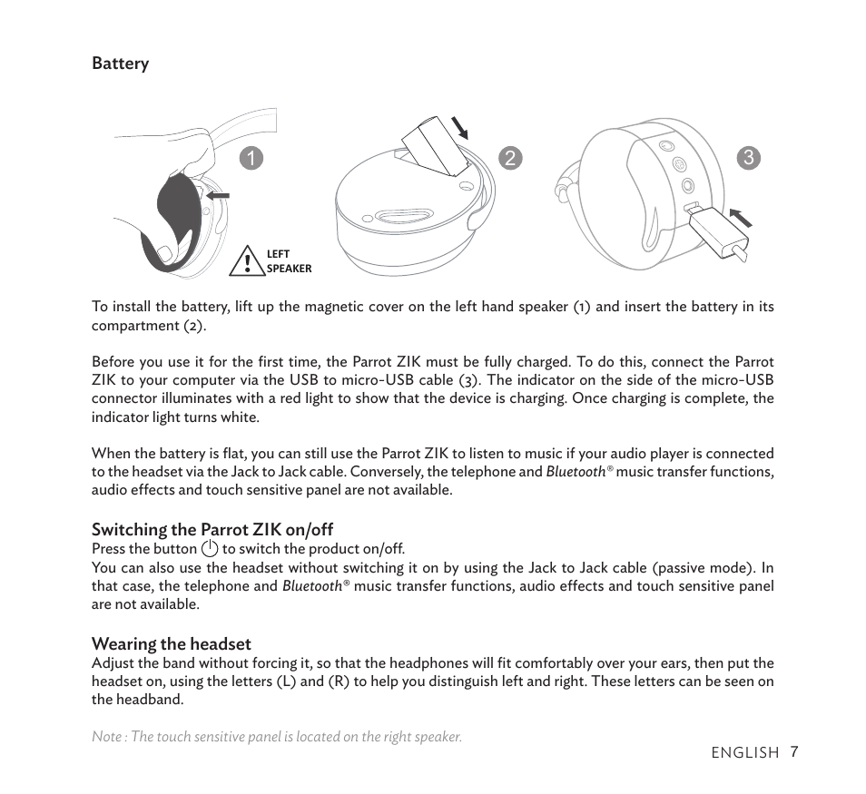 Parrot Zik User Manual | Page 7 / 104