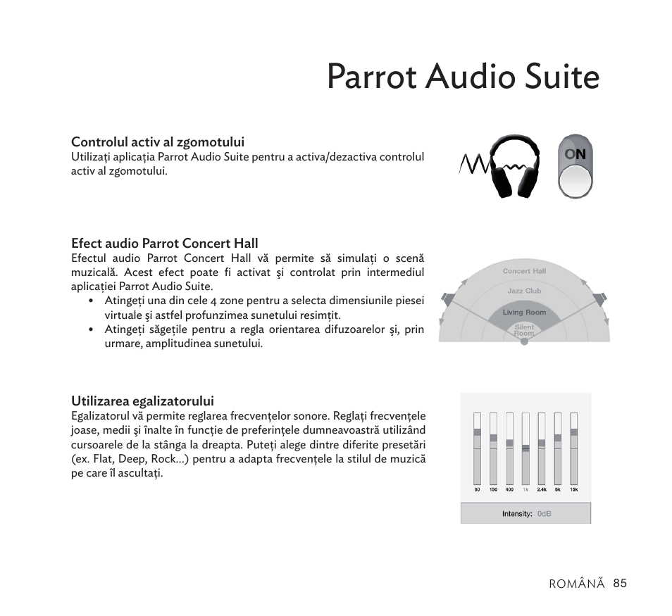 Parrot audio suite | Parrot Zik User Manual | Page 85 / 104