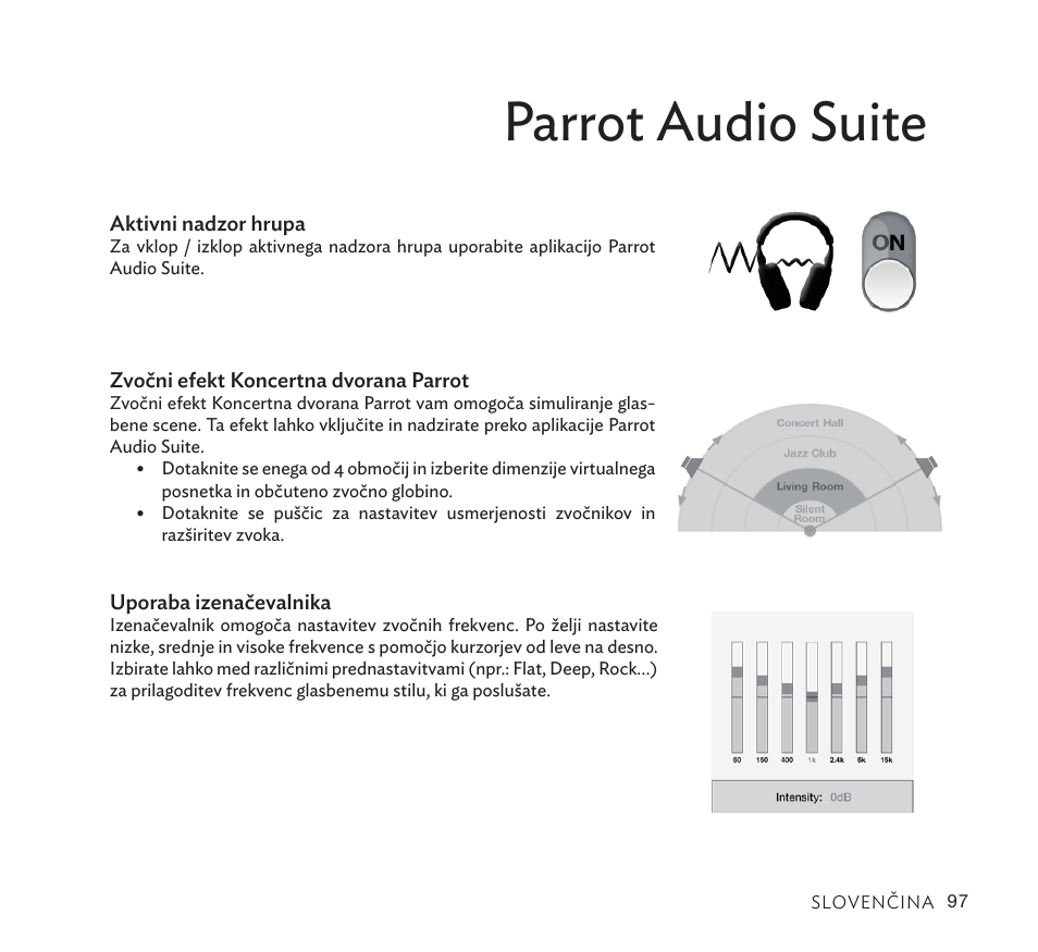 Parrot audio suite | Parrot Zik User Manual | Page 97 / 104