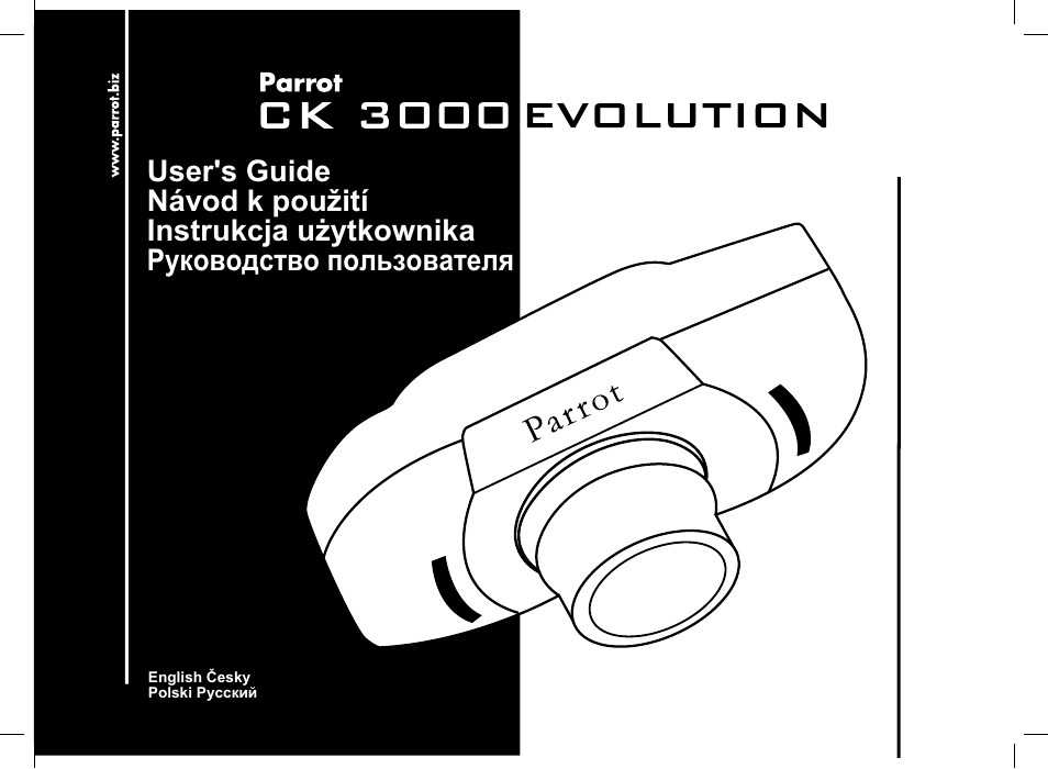 Parrot CK3000 Evolution User Manual | 48 pages