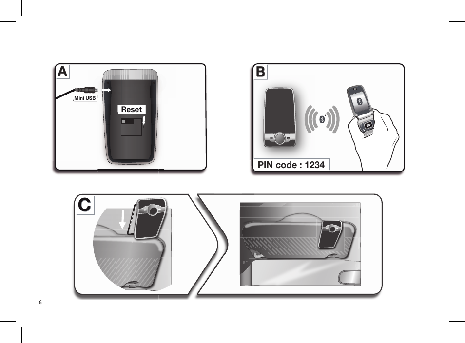 Parrot MINIKIT Slim User Manual | Page 6 / 48