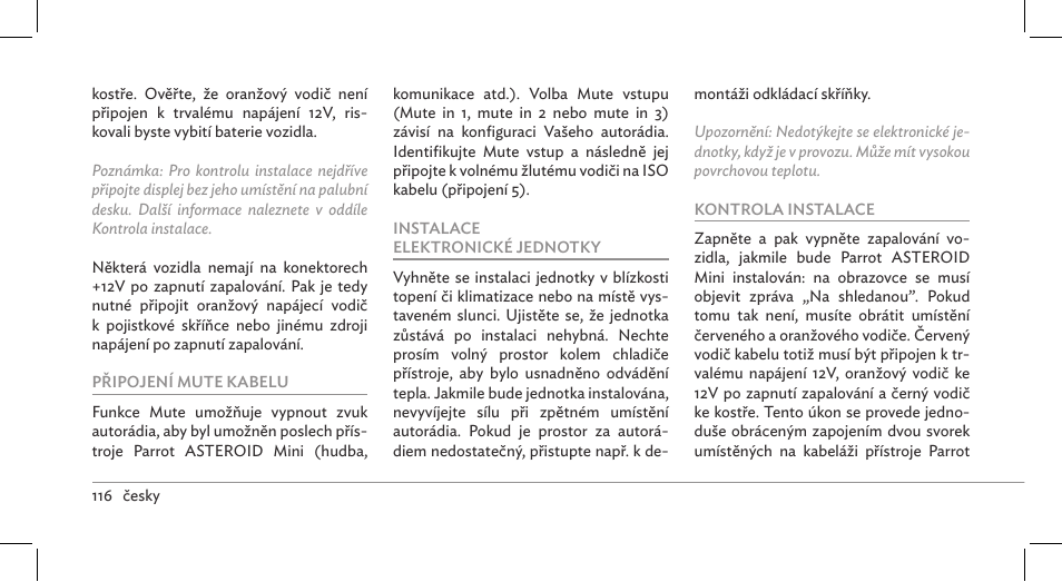 Parrot ASTEROID Mini User Manual | Page 116 / 196