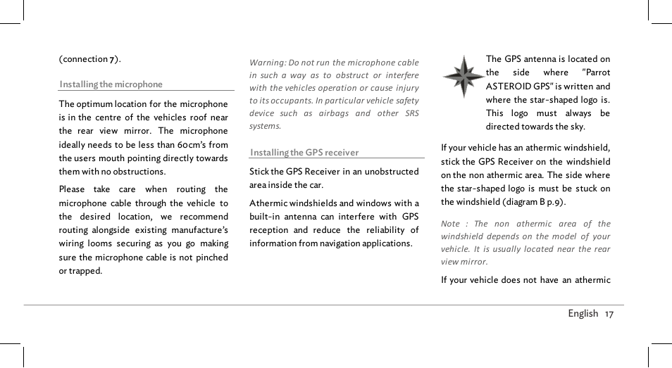 Parrot ASTEROID Mini User Manual | Page 17 / 196