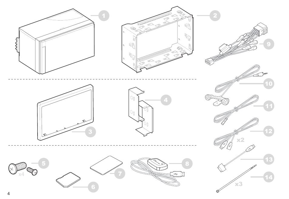 Parrot ASTEROID Smart User Manual | Page 4 / 152