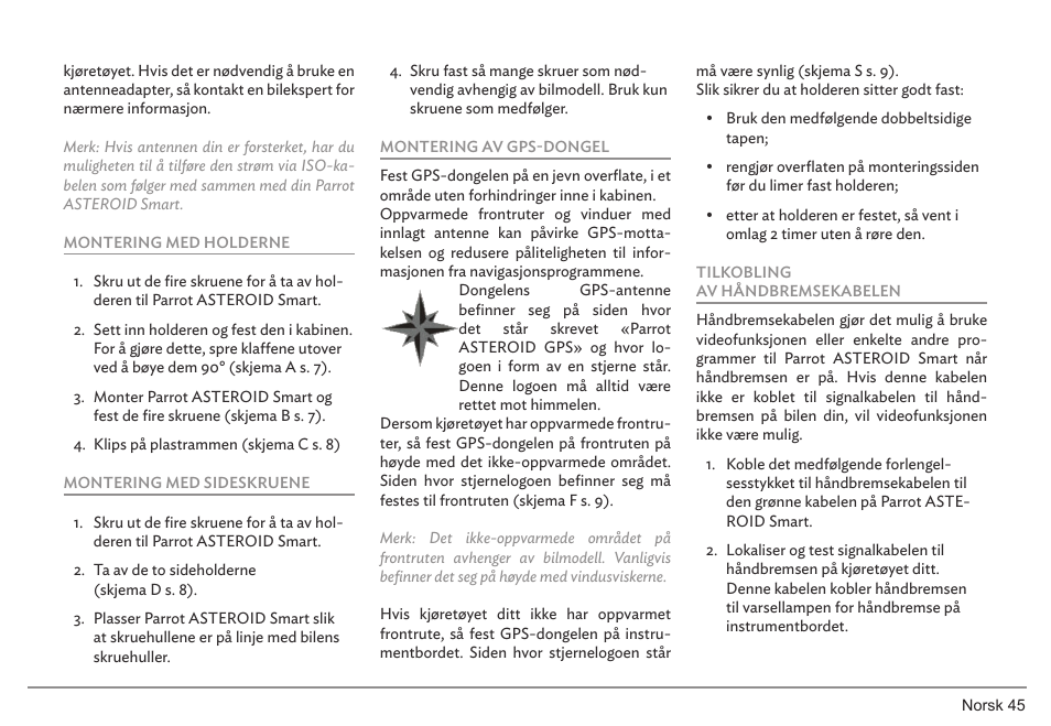 Parrot ASTEROID Smart User Manual | Page 45 / 152