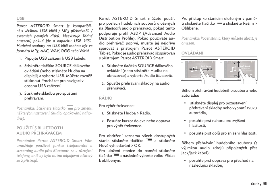 Parrot ASTEROID Smart User Manual | Page 99 / 152