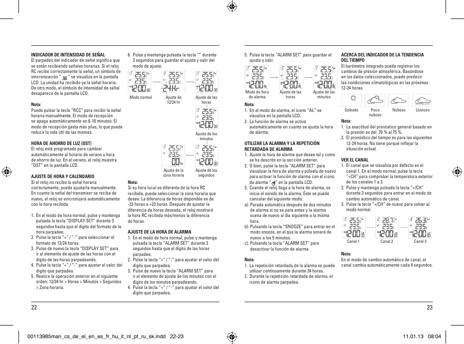 Hama EWS-880 User Manual | Page 12 / 38