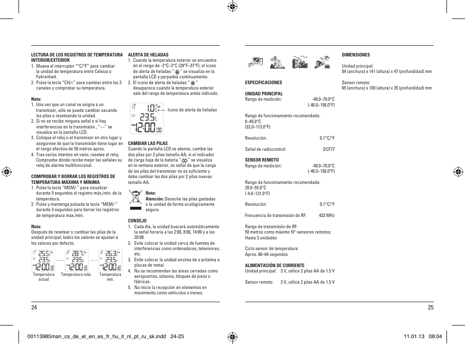Hama EWS-880 User Manual | Page 13 / 38