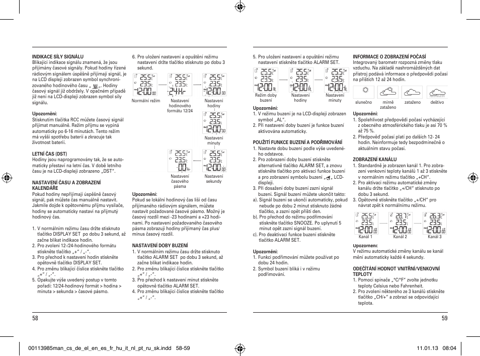 Hama EWS-880 User Manual | Page 30 / 38