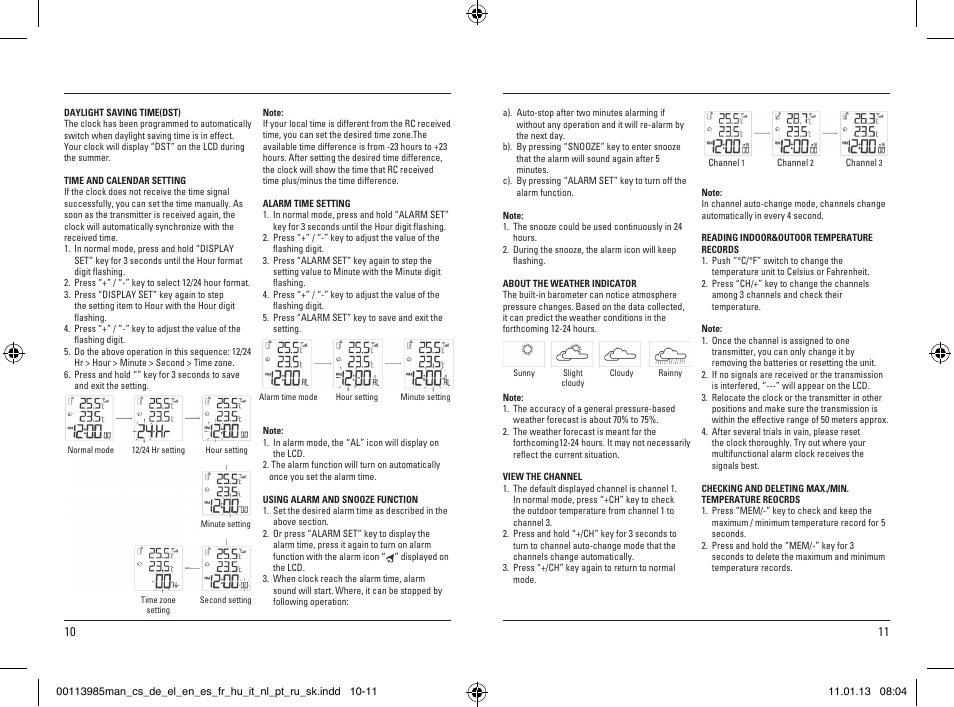 Hama EWS-880 User Manual | Page 6 / 38