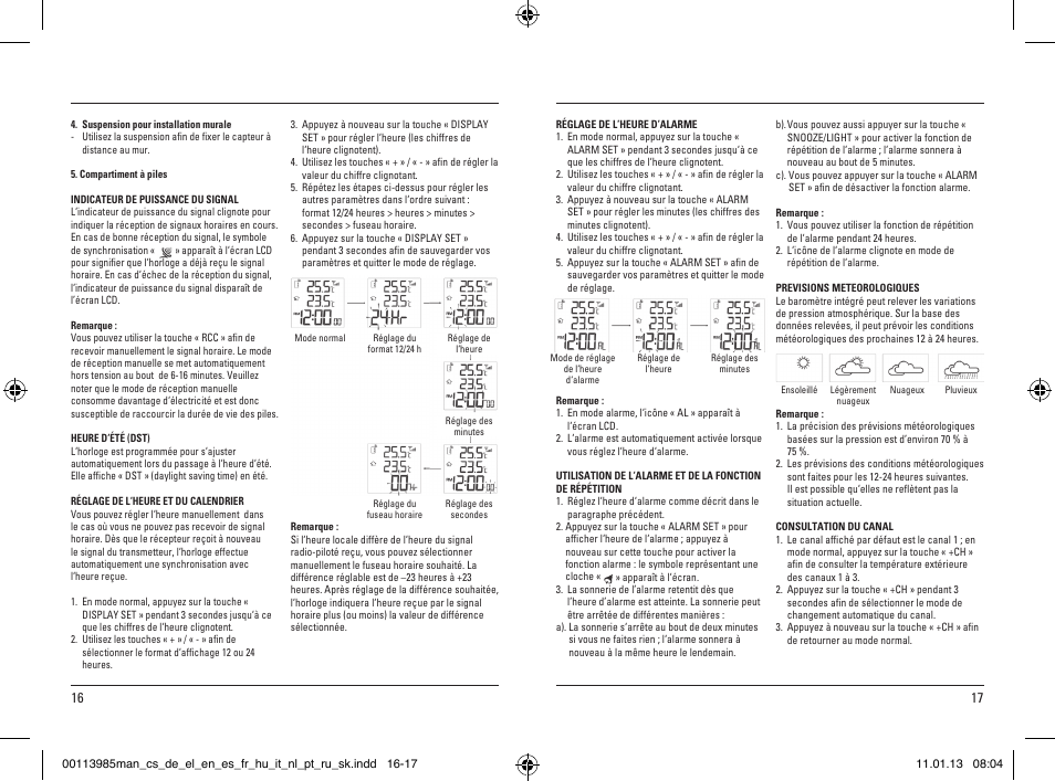 Hama EWS-880 User Manual | Page 9 / 38