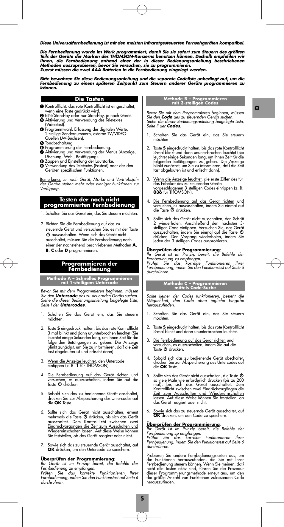 Hama ROC1404 User Manual | Page 9 / 38