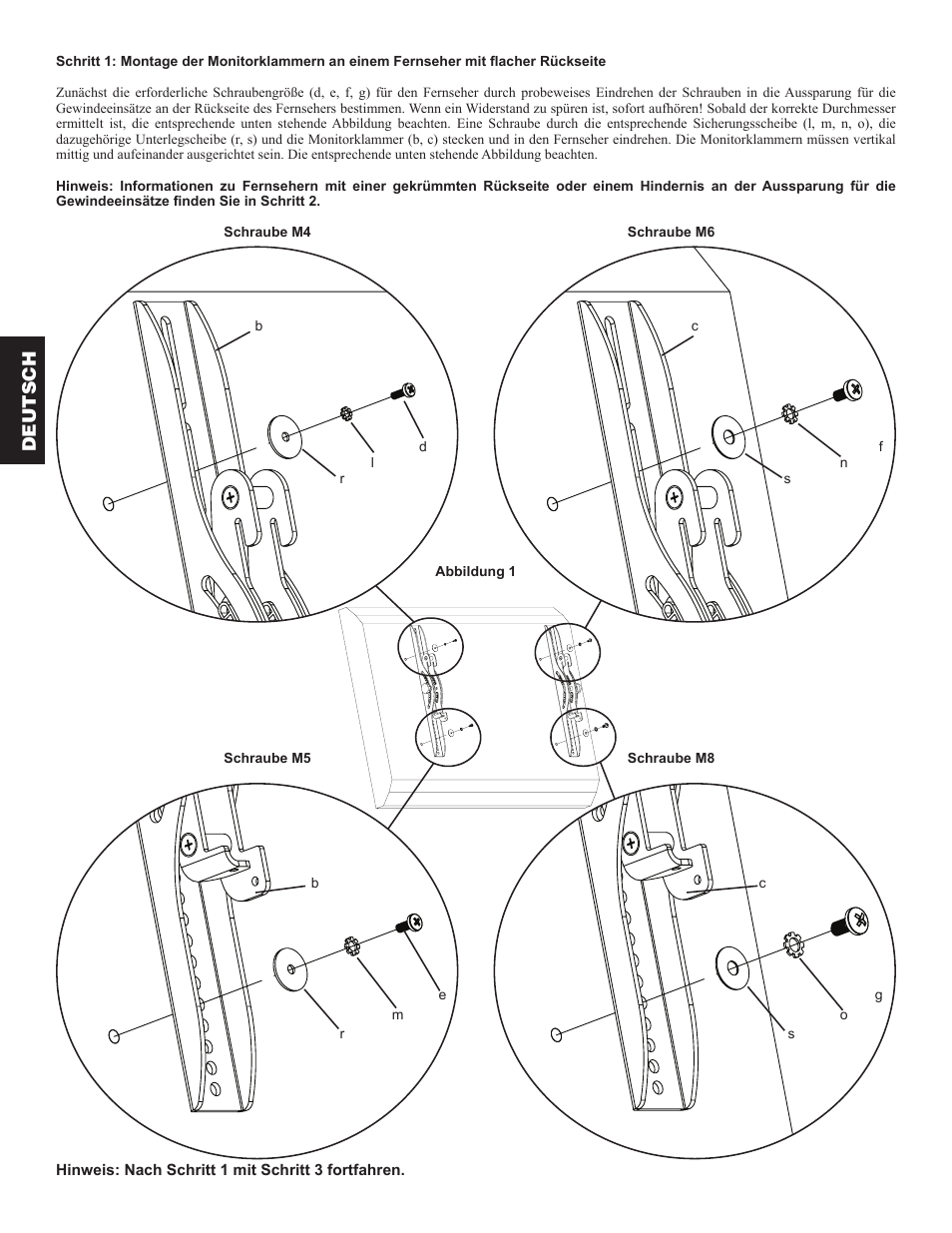 Deutsch | Hama VMPL50 User Manual | Page 12 / 34