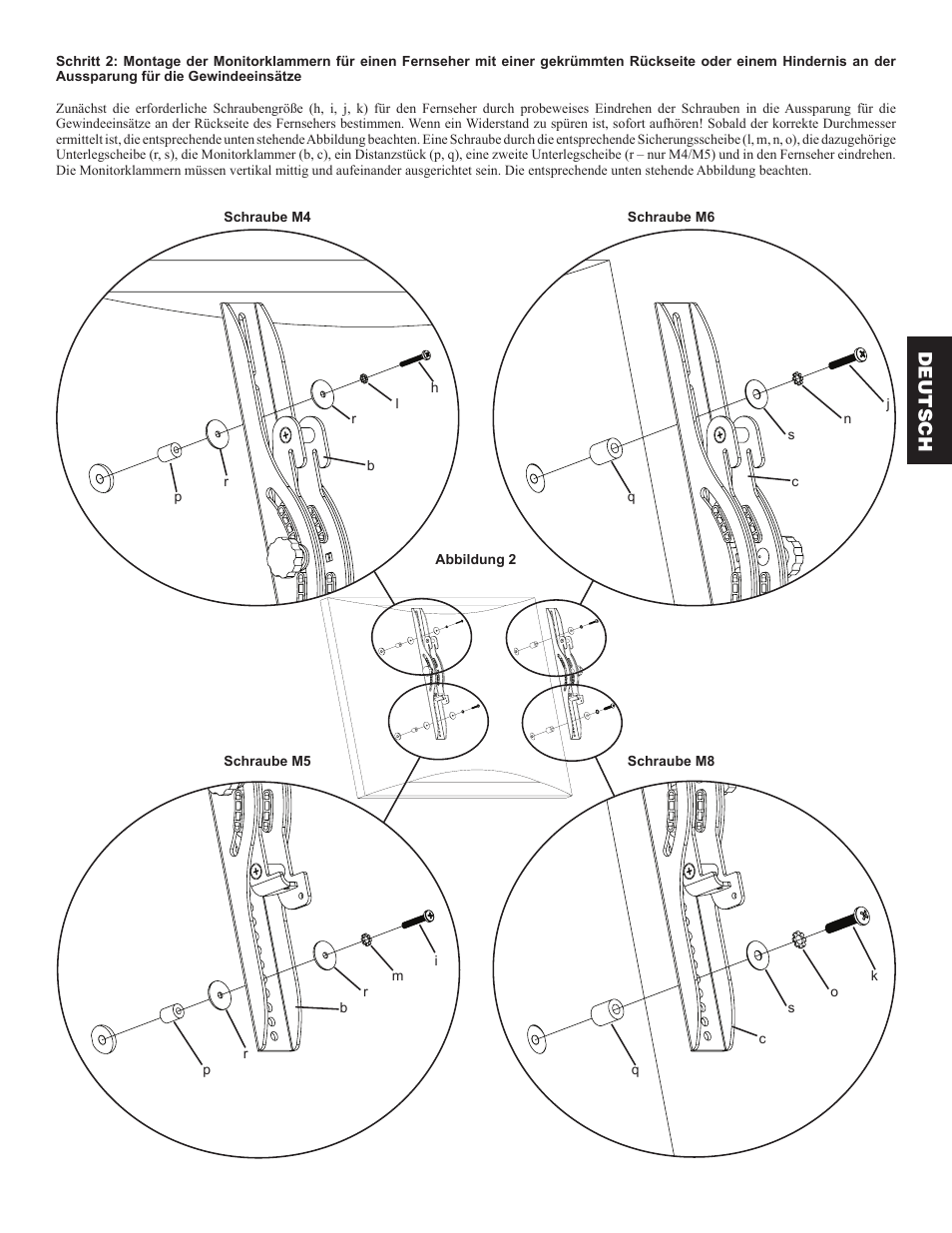 Deutsch | Hama VMPL50 User Manual | Page 13 / 34