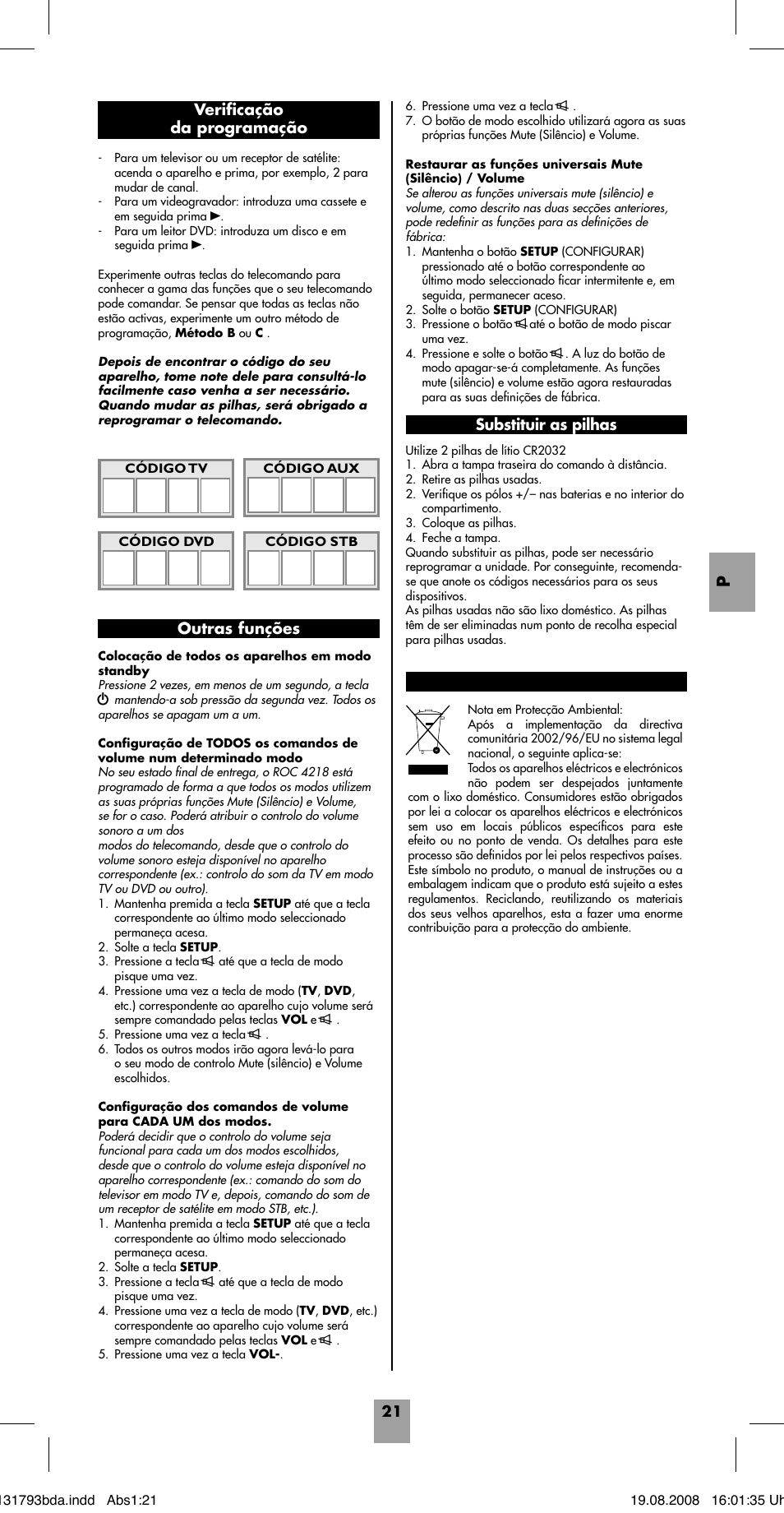 Hama ROC4218 User Manual | Page 26 / 54