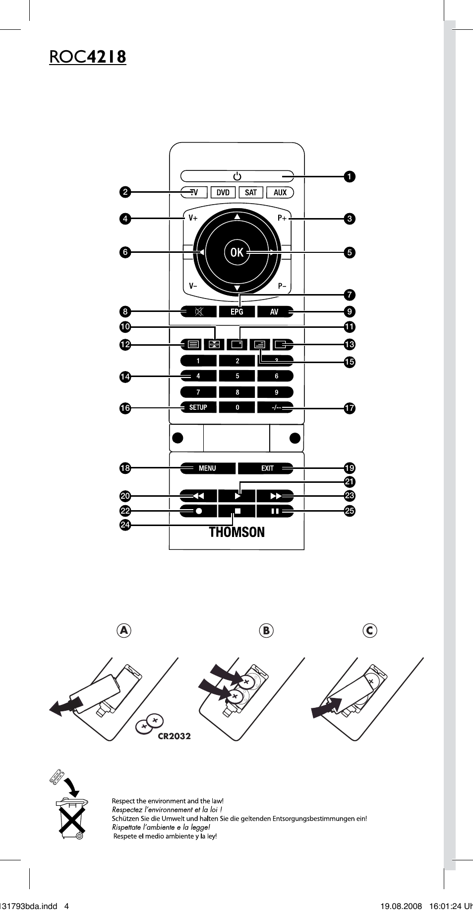 Roc 4218 | Hama ROC4218 User Manual | Page 4 / 54