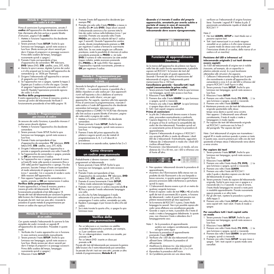 Thomson ROC2411 User Manual | Page 11 / 36