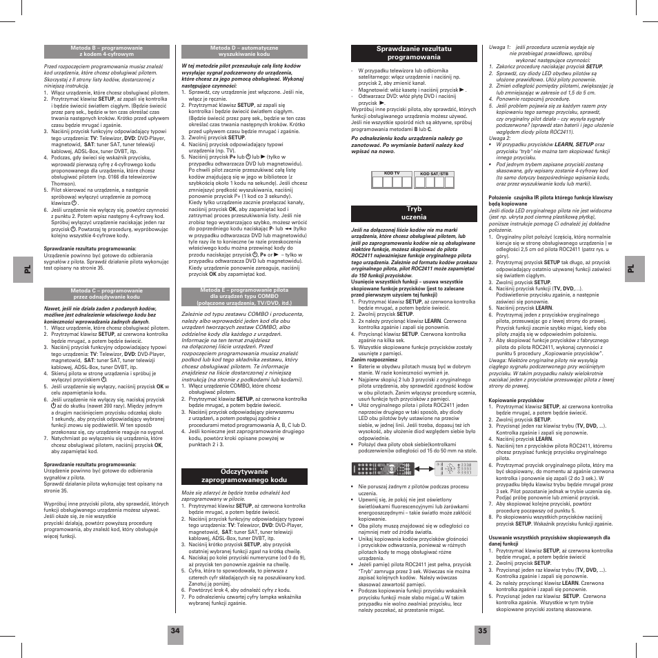 Thomson ROC2411 User Manual | Page 19 / 36