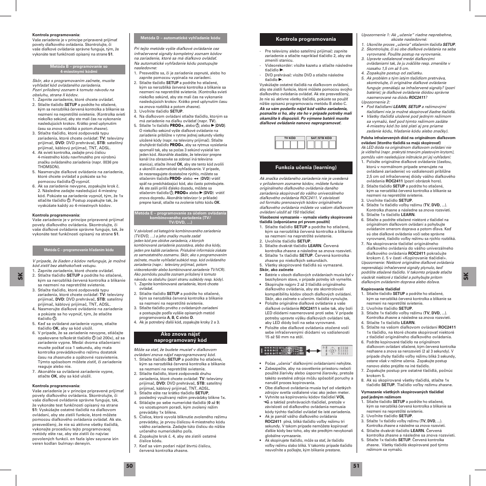 Thomson ROC2411 User Manual | Page 27 / 36