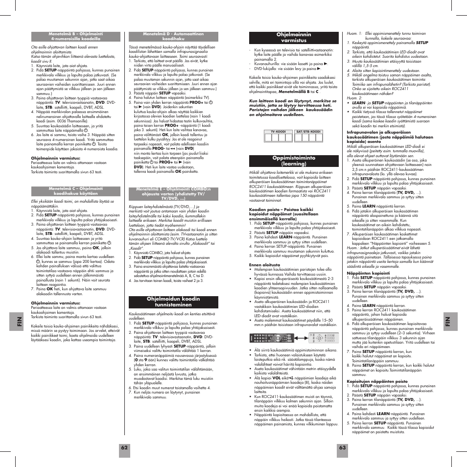 Thomson ROC2411 User Manual | Page 33 / 36