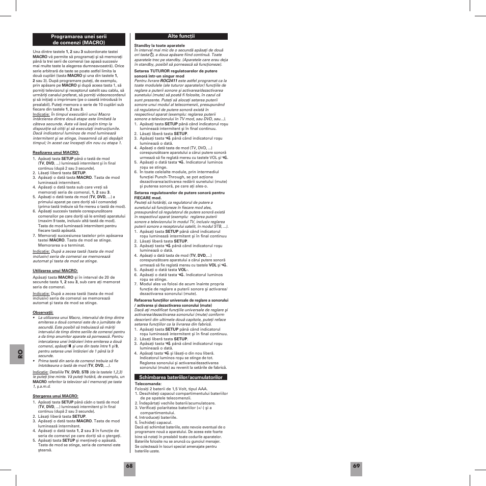 Thomson ROC2411 User Manual | Page 36 / 36