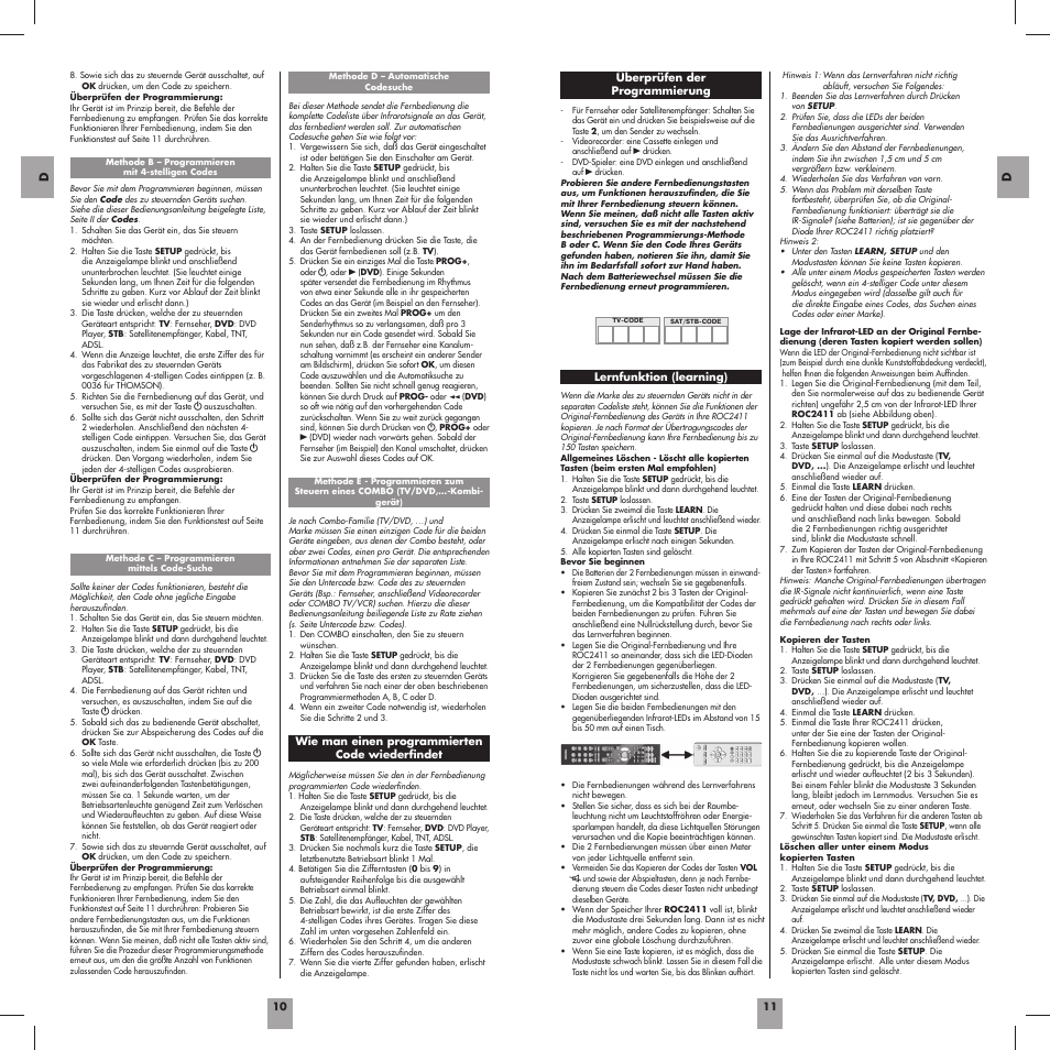 Thomson ROC2411 User Manual | Page 7 / 36
